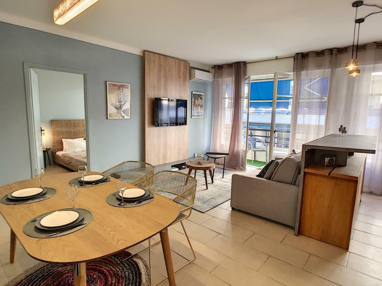 Nestor&Jeeves - Galet Terrasse - Central - Very Close Sea Niza Exterior foto